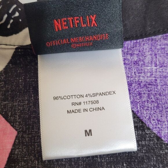 STRANGER THINGS Eleven official retro 80s style short sleeve‎ Target romper M - Picture 5 of 10